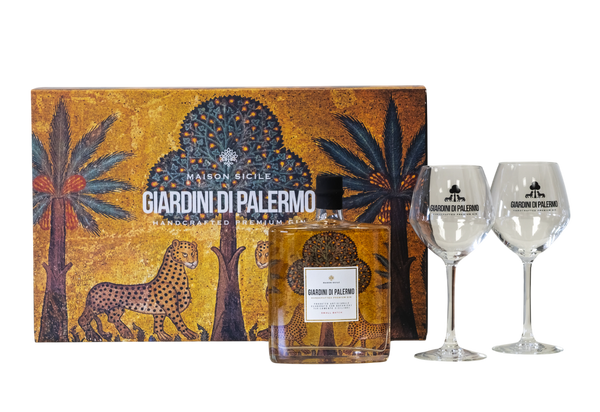 GIFTBOX - Giardini di Palermo (50cl) + 2 glasses